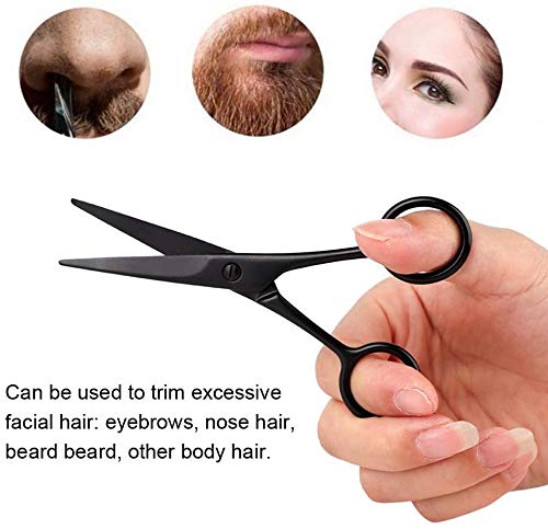 Ciseaux de coiffure visage et barbe pour couper sans irritation - 2