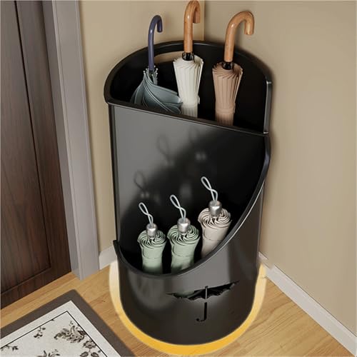 Porte-parapluies de commerce et maison petit format avec drainage
