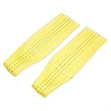 2-teiliges Auto-Dellenreparaturwerkzeug mit reißfesten Nylon-Gurtbändern und Griffheber zum Entfernen von Lackbeulen, Verwendung in Garagen und Karosseriewerkstätten