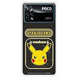 Imagen describiendo el producto Funda Oficial de Pokémon para Xiaomi Poco X4 Pro - Pikachu