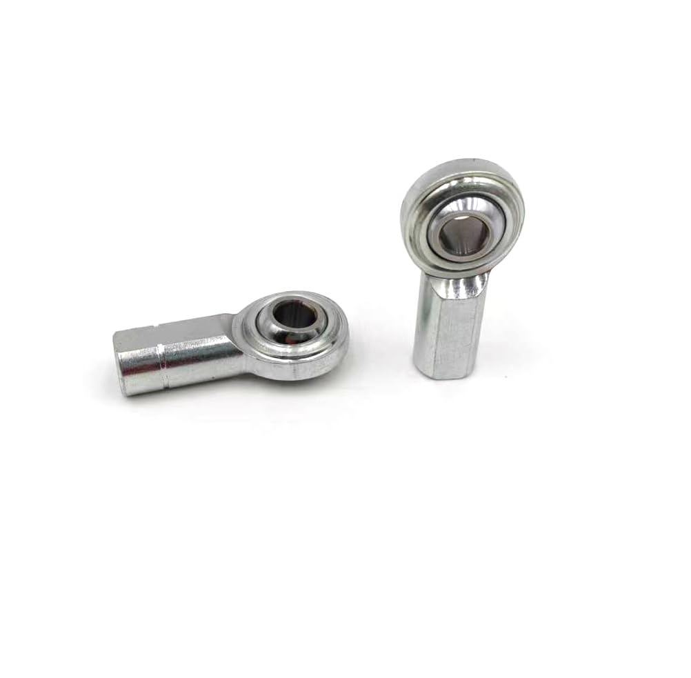 CFL8 Rod End Bearing Heim Joints, 1/2 "x 1/2"-20 Left Hand Female Thread Heim Joint with Jam Nuts 2pcs