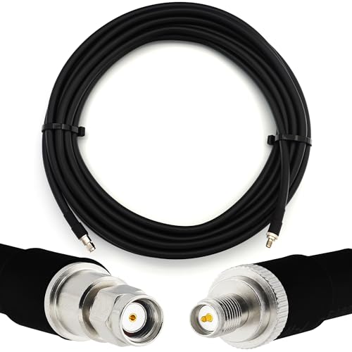 Câble RP-SMA mâle femelle 7m HF400 pour antenne WiFi et routeur maison