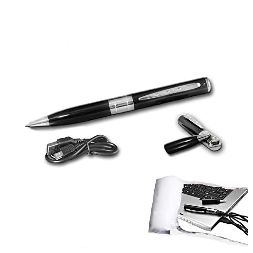 1neiSmartech Bolígrafo Espía Micro Cámara Oculta Spy Pen Visión Video Y Audio Fotos Immagni Sd Cam Hd 1280 X 960 Mini Camera