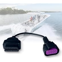 DTS for Mercury for Mercruiser Marine Diagnostic OBD2 Adapter 10 Pin Cable Replace for Jaltest JDC617A