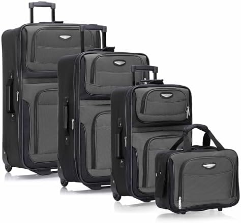 Travel Select Amsterdam Softside Expandable Luggage with Rolling ...