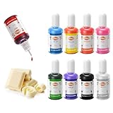Oil Based Food Coloring, 15ml Large Capacity Food Coloring for Icing, Dye Color for Chocolate Candy Cake, Edible Oil Food Grade Dye for Baking, Fondant & Forsting