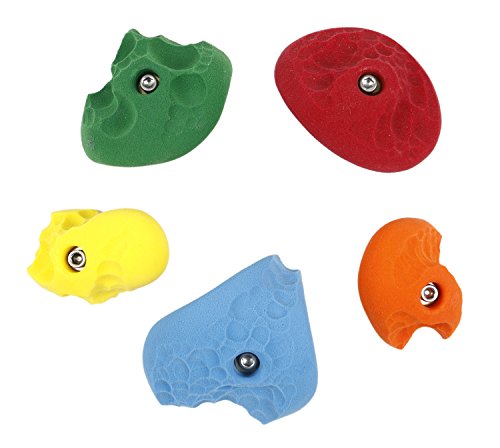 Atomik Rock Climbing Holds Set of 5 Limestone Roof Jugs