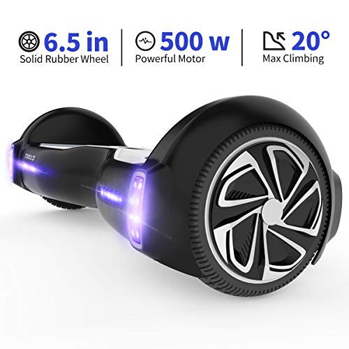 Tomoloo Hoverboard With Bluetooth And Rgb Lights, Smart App Hover Board With Ul2272 Certified, 6.5 Inch Bluetooth Self Balancing Scooters For Kids And Adults #TOP2