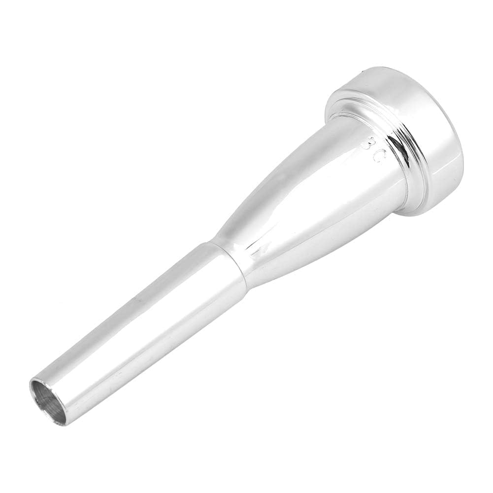 Boquilla para Trompeta Boquilla para Trompeta Tamaño 3C Boquilla para Trompeta(Plata)