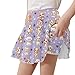 Liuqpwys Cute Dog Tennis Skirts for Girls Size 9-10 Fashion Running Sport Golf Skorts with Shorts Underneath School Kids Teen Outing Wear for Running Casual