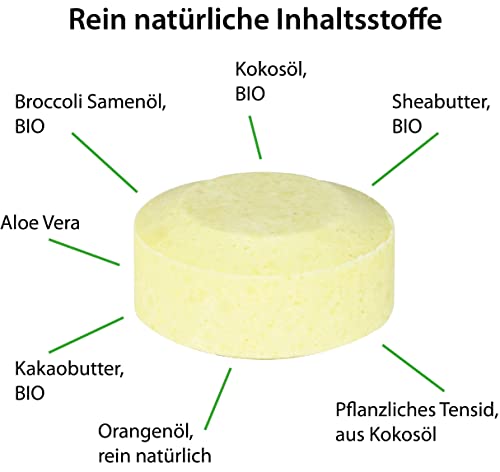 Greendoor Festes Shampoo Bar Orange vegan 75g