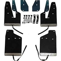 三菱デリカD5 泥除け マッドガード EVA樹脂製 ベルト付き オフロード Amazon | JXCARSIOJP マッドガード EVA樹脂製 ベルト付き デリカ