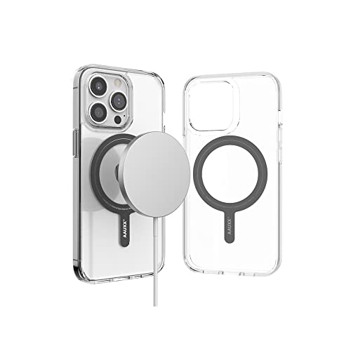 AAUXX(�I�[�N�X) iRing Magnetic Case �}�O�Z�[�t�Ή� iPhone13 Pro �N���A�P�[�X ���͎��� �X�}�z�����O iRingMag/iRing PocketMag�Ή� �}�O�l�b�g��p�݌v UMS-IR16MG13PRC