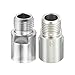 MiOYOOW Bike Pedal Extenders, 20mm/ 0.79in Bicycle Pedal Adaptor Rustproof Spacers Extenderfor 9/16