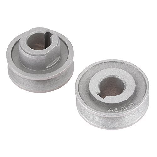 Yetaha Clutch Motor Pulley, Industrial Sewing Machine Accessory, Aluminum Timing Transfer Wheel Pulley for Industrial Sewing Machine, Diameter 45mm