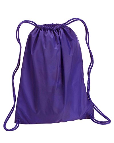 Large Drawstring Cinch Pack (OS / PURPLE)