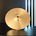 SAFIGLE 8 Inch Brass Crash Ride Hi-Hat Cymbals for Beginners and Players Jazz Drum Set Percussion Instrument Durable Traditional Finish Cymbal
