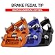 IUVWISN Dirt Bike Bremspedal hinten klappbar verlängert universal für XC XCF SX SXF XCW EXC EXCF FC TC 125 150 250 300 450 500 Enduro Motocross schwarz