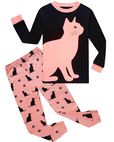 Little Girls Pajamas Sets Toddler Girls Cotton Pjs Sleepwear Sets