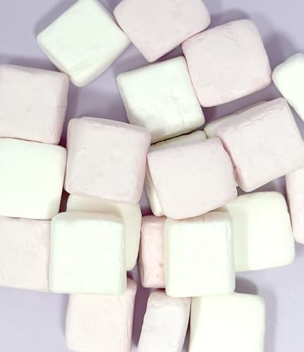 Dulces Swedish Marshmallows Foamy Cubos Fresa Vainilla 170g miniatura 3
