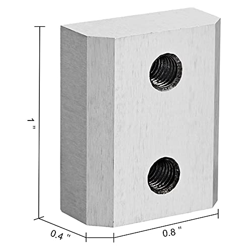 Happybuy 16Mm Rebar Cutter Replacement Jaw Blades, Cr12Mov Steel Material For 5/8 Inch Electric Rebar Cutter,12 Pcs Blades With 24 Hexagon Screw And 24 Spring Washer #TOP7