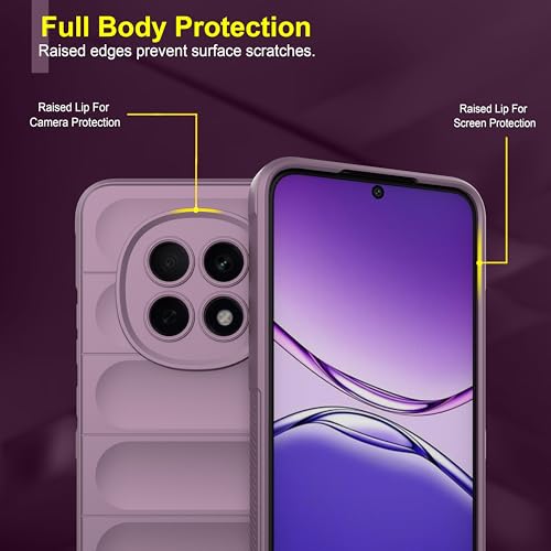 Image of Zapcase Back Case Cover for Oppo F29 Pro 5G | Compatible for Oppo F29 Pro 5G Back Cover | Liquid Silicon Magic Case with Camera Protection | Lavender