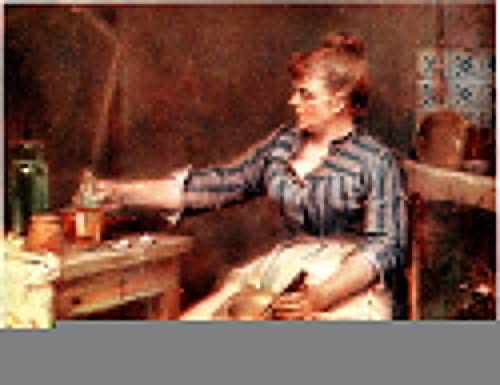 Pintura el cocinero de Henri Adriene Tanoux lienzo de 60x90cm para decorar despachos elegantes