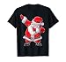 Boys Christmas Shirt Dabbing Santa Kids Men Xmas Gifts Tees