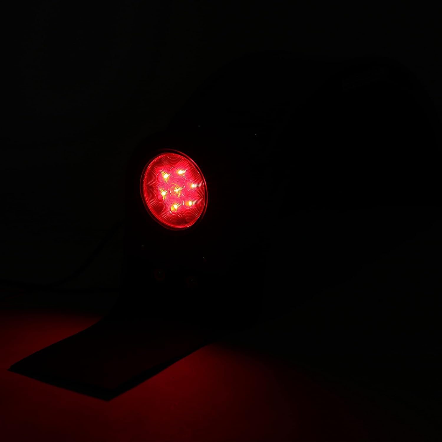 KUAFU Right Fender w/Bulb Compatible with Demco Kar Kaddy Trailer Replacement for 5737 Gray Plastic