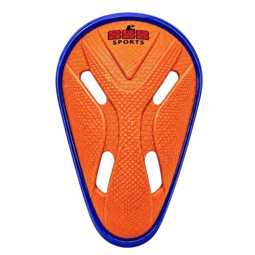 Image of SSS Octopus Abdominal Guard with Extra Soft Rubber Pad (Size & Colour Choice) (Kids, Orange)