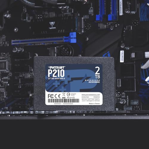 Image of Patriot Memory P210 2TB Internal SSD SATA 3 2.5 Solid State Drive P210S2TB25