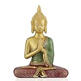 Praying Meditation Buddha Statue for Home Decor,Zen Feng Shui Decor Small Buddha Statues Spiritual...