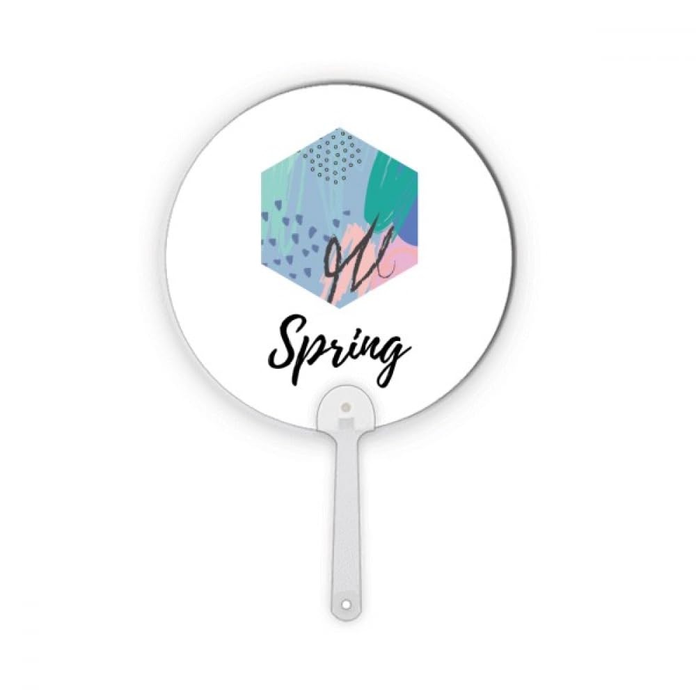 Décoration ronde en plastique Happy s Art Pattern pour habiller un mur vide