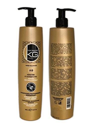 Les meilleurs shampooings sans sulfate: comparatif 2020 22 Shampooing (sans sulfates de kératine & extrait d'ail - keragold Pro - AB Keratin - 500 ml