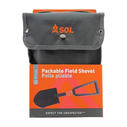 Survive Outdoors Longer Survival Carbon Steel Packable Field Shovel