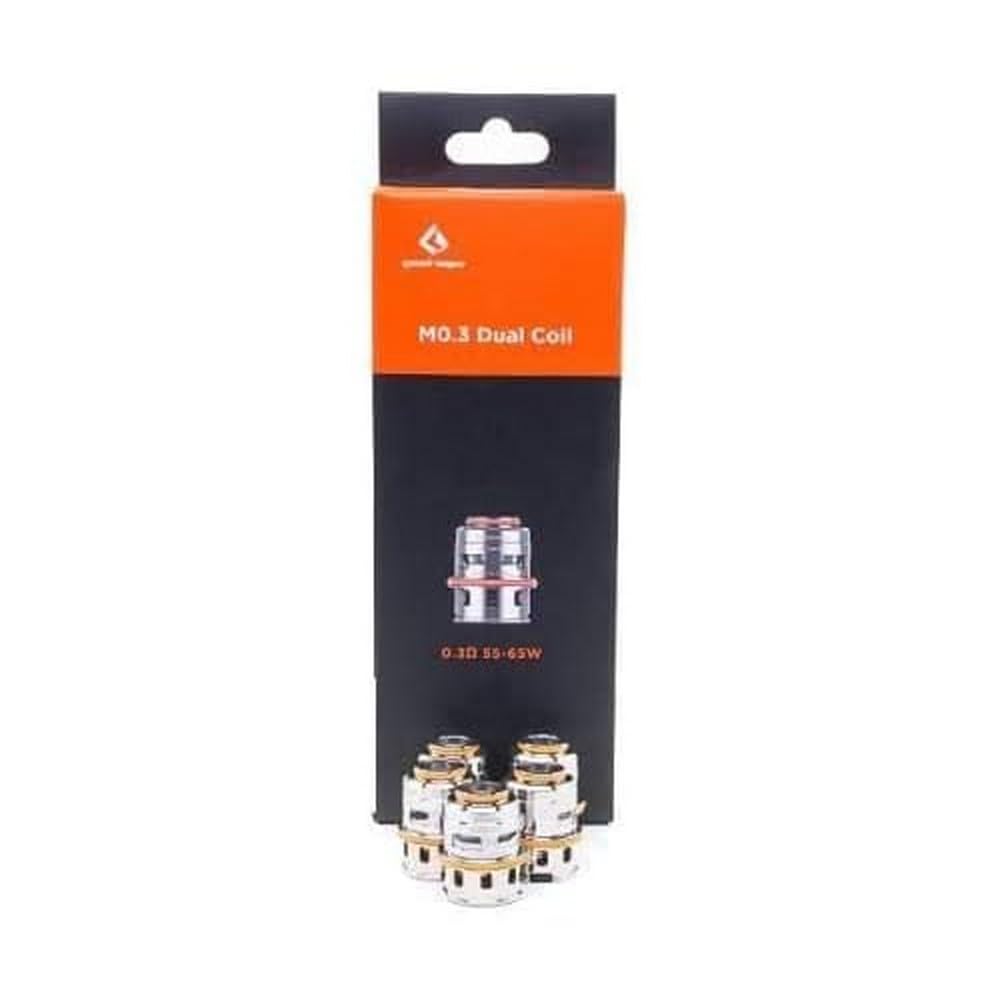 GEEKVAPE M Series Coils | Designed for Z Max Tank | 0.3 Ohm KA1 Dual Mesh | Pack of 5