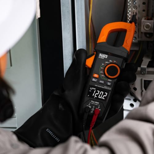 Image of Klein Tools CL460S 400A AC /DC Auto-Ranging Smart Digital Clamp Meter with TRMS, Multimeter, Voltage Meter, Backlit Display, Amp Meter, Electrician Tools