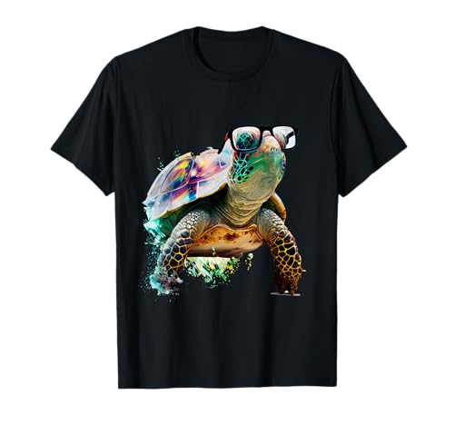 Schildkröte Sonnenbrille T-Shirt
