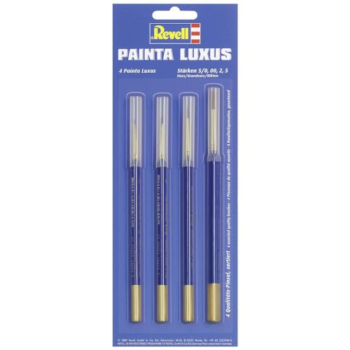 Pinceaux en poils de martre Revell 39629 accessoire maquette de précision pour modélisme