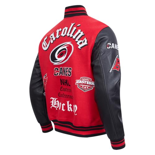 Image of Pro Standard Mens NHL Old English Varsity Jacket