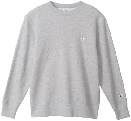 （22:30時点） [チャンピオン] トレーナー 長袖 裏毛 刺繍 ワンポイントロゴ クルーネックスウェットシャツ ベーシック C3-W001Z-070-L