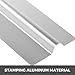 Happybuy PEX Heat Transfer Plates 300/Box Radiant Heat Transfer Plates 4Ft PEX Aluminum Heat Transfer Plates 1/2Inch Heat Transfer Plates for PEX Tubing