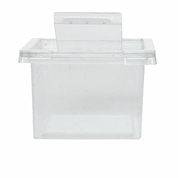 GlobalNiche? Feeding Container Reptiles Snakes Insects Spider Breeding Tanks Box Case H1