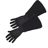 Die Lieferung beinhaltet: ein Paar Handschuhe in der Größe: Einheitsgröße für Erwachsene mit der Farbgebung: Schwarz