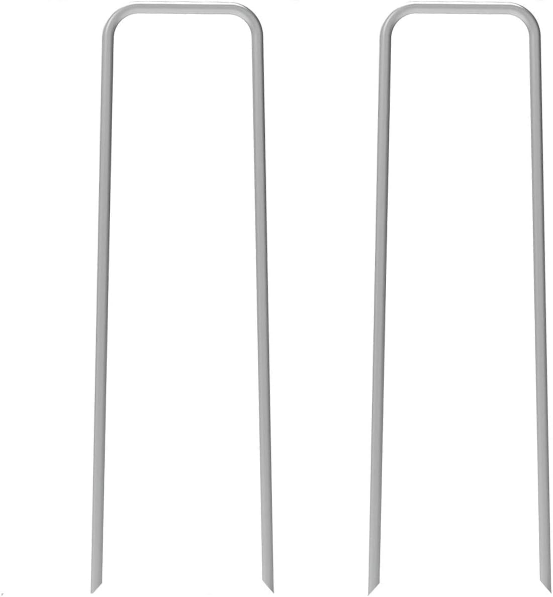 AAGUT Landscape Staples Vapor Barrier Stakes, Metal Garden Stakes Landscape Fabric Staples for Gardening Landscaping, Sod Fence Yard Lawn Ground Weed Mat Pins
