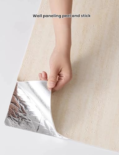 Paneles de pared para despegar y pegar, fácil de instalar, decoración duradera para interiores del hogar