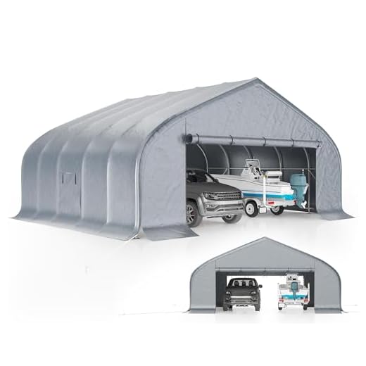 AMERLIFE 22.5x20 Heavy-Duty Enclosed Carport