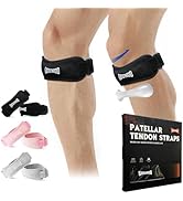 GOUNOD Patellar Tendon Support Strap 2 Pack,Knee Strap for Knee Pain Relief,Patella Band for Bask...