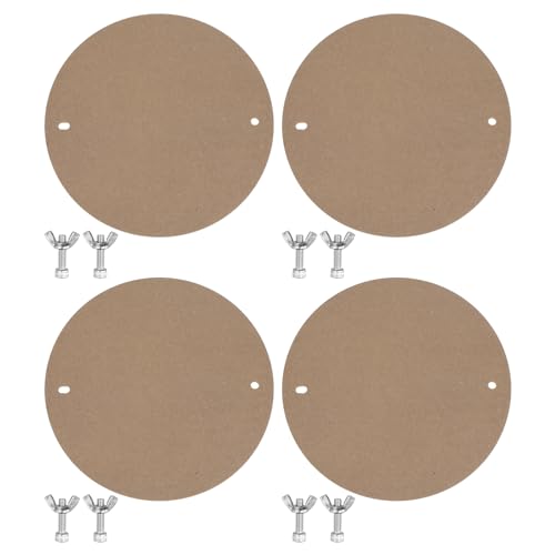 Chauves-souris de tour de poterie ronde anti-vibration à trous de 10"