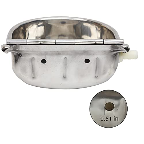 Moduoduo Automatic Water Trough Dog Feeder Bowl With Float For Cattle Horse Goat Sheep Animals Stainless Pet Livestock Tool #TOP5